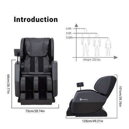 Local Dilivery 3 Year Warranty Massage Chair Electric Recliner Home Airbag Full Body Zero Gravity Heating Knead Massager Sofa