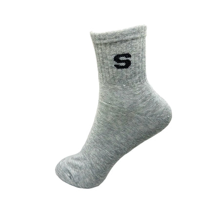 1/4 Pairs Woman Cotton Socks For Women Cotton Female Socks Set Woman Colorful Lady Socks Letter Printed Sock