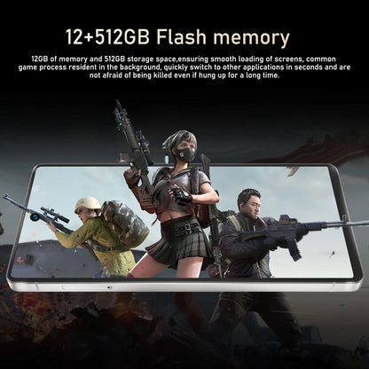 FUFFI Global Vision S26 Pro Smartphone Android 8GB RAM 512GB ROM 6.8 Inch Phone 1920x1080HD 24MP+48MP 5G Network Mobile Phones