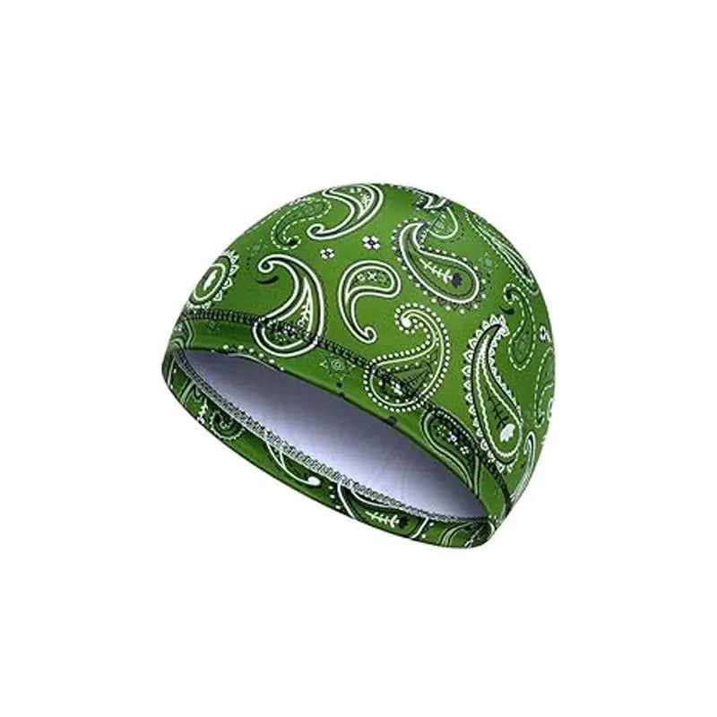 Cycling Hat Summer Breathable Sweat Absorbing Quick Drying Sports Hat Bicycle Motorcycle Safety Helmet Lining Cycling Cap