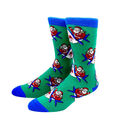 2023 New Anime Women Men Socks Long Socks Men‘s Knee-High Cosplay Sock Adult Personality Hip Hop Harajuku Long Funny Socks 36-45