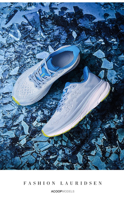 Men's Running Shoes Luxury shoes Couple Outdoor Sneakers Cushioning Breathable Mesh Off-road Trainer Shoes Race Non-Slip Fashion