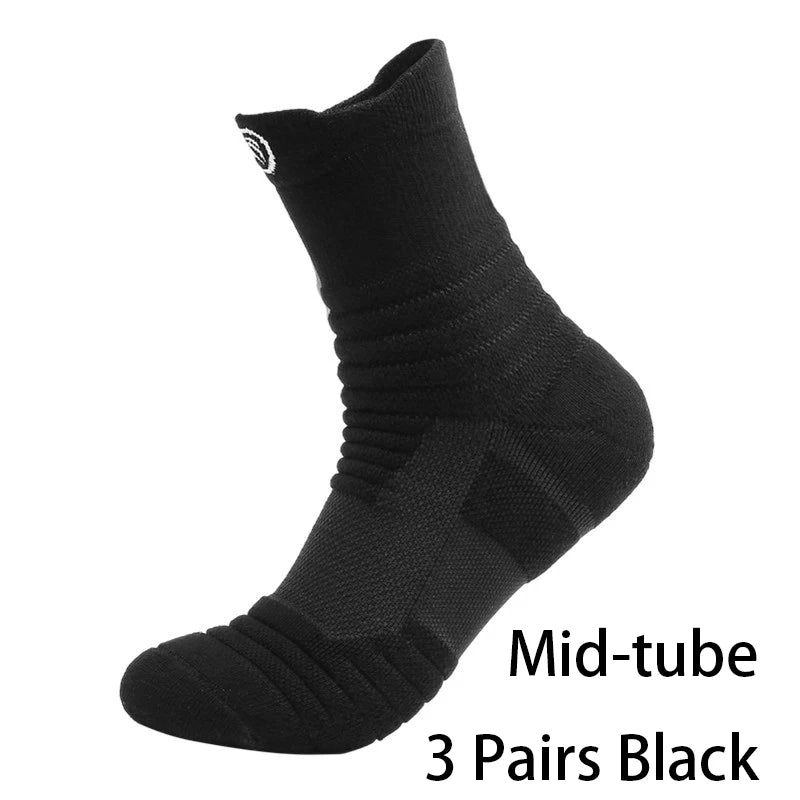 3/6 Pairs Sports Socks For Man High Quality Comfortable Breathable Basketball Short Socks Casual Fashion Low-cut Ankle Socks
