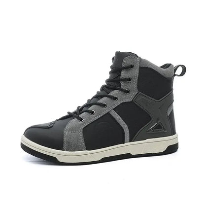 Outdoor Motorcycle Riding Shoes Anti Slip Go Kart Training Shoes Motorcycle Travel Off-road Shoes for Men Motocross Boots