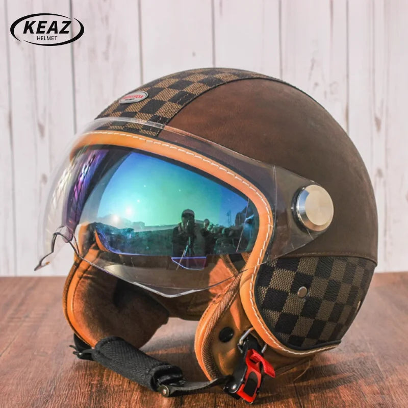 Japan Imported The New DOT Standard Certified Electric Motorcycle Helmet Female Winter Warm Male High Quality and Safety