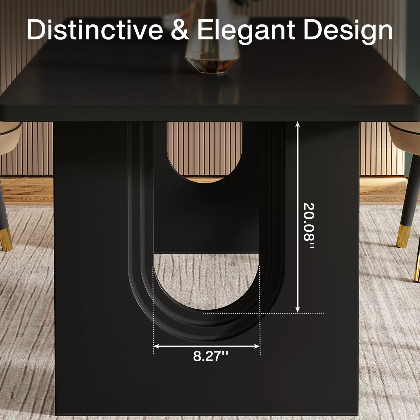 Tribesigns Executive Desk, 70.9" Large Office Computer Desk, Conference Table Meeting Room Table, Workstation Business Furniture