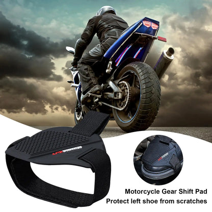 Shoe Cover for Motorcycle Shifter Pad Protector Gear for Motorbike Toe Rubber Material Motorbike Toe Protector for Hiking Shoes