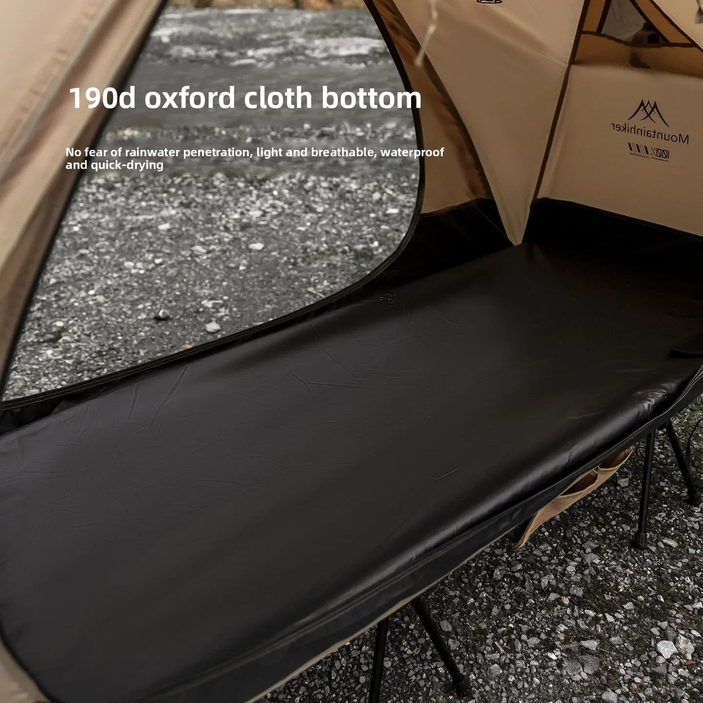 MOUNTAINHIKER Nwe Single Camp Bed Tent Outdoor Waterproof Rainproof Multi-purpose Leisure Camping Tent for Hiking And Travel