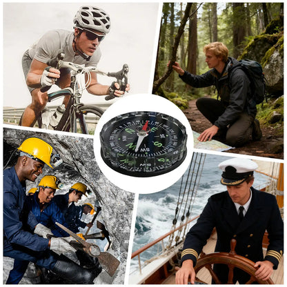 Compass Camping Waterproof Exploration Gears Sighting Compasses Mountaineering for Survival Traveling Mountaineering Boating