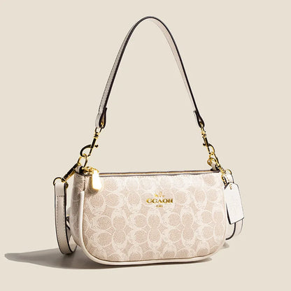 Classic Vintage Ladies Crossbody Handbag High-End Women's Underarm Shoulder Bag Elegant Designer Leather Messenger Bag For Women