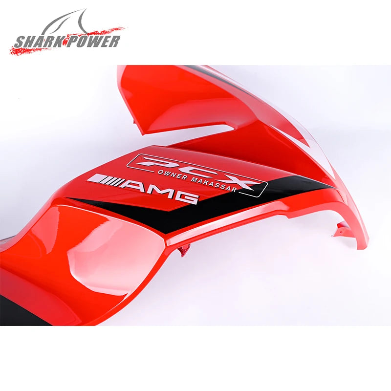 Motorcycle Accessories and Frame Body Spare Parts Motorbike Fairing Kit Front Fairing Fixed Wing Intake Wing for Honda PCX 160