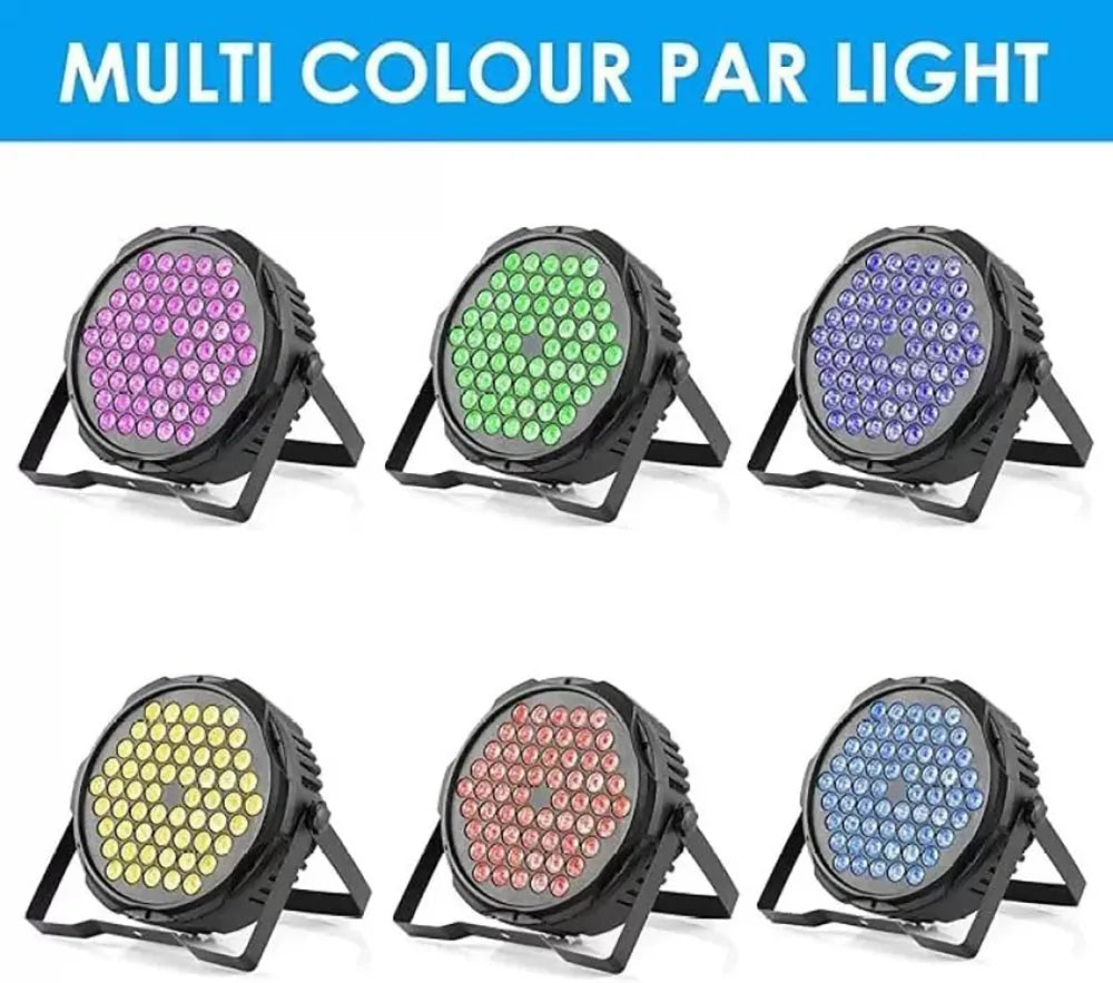 3w*60 led rgb 3 in 1 par light dmx 512 sound control dj party lights wedding disco lights ballroom club projection stage lamp