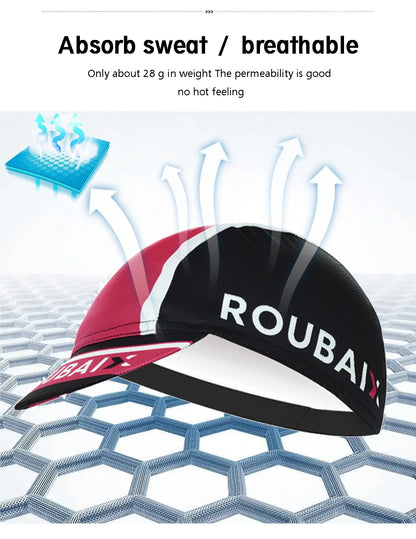 Retro Men's Cycling Caps Outdoor Sports MTB Road Bicycle Hats Unisex Breathable Quick Dry