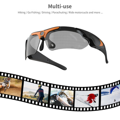 4K HD Smart Glasses Camera Mini Eyewear Camcorder for Outdoor Cycling Driving Video Recordings