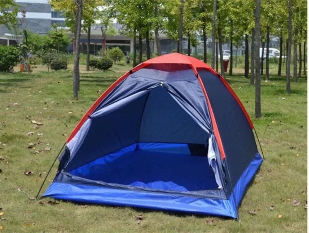 Outdoor Self-driving Travel Camping Tent  with Bag for Outdoor Camping Traveling for Summer Spring Autumn 3 Seasons 2 People