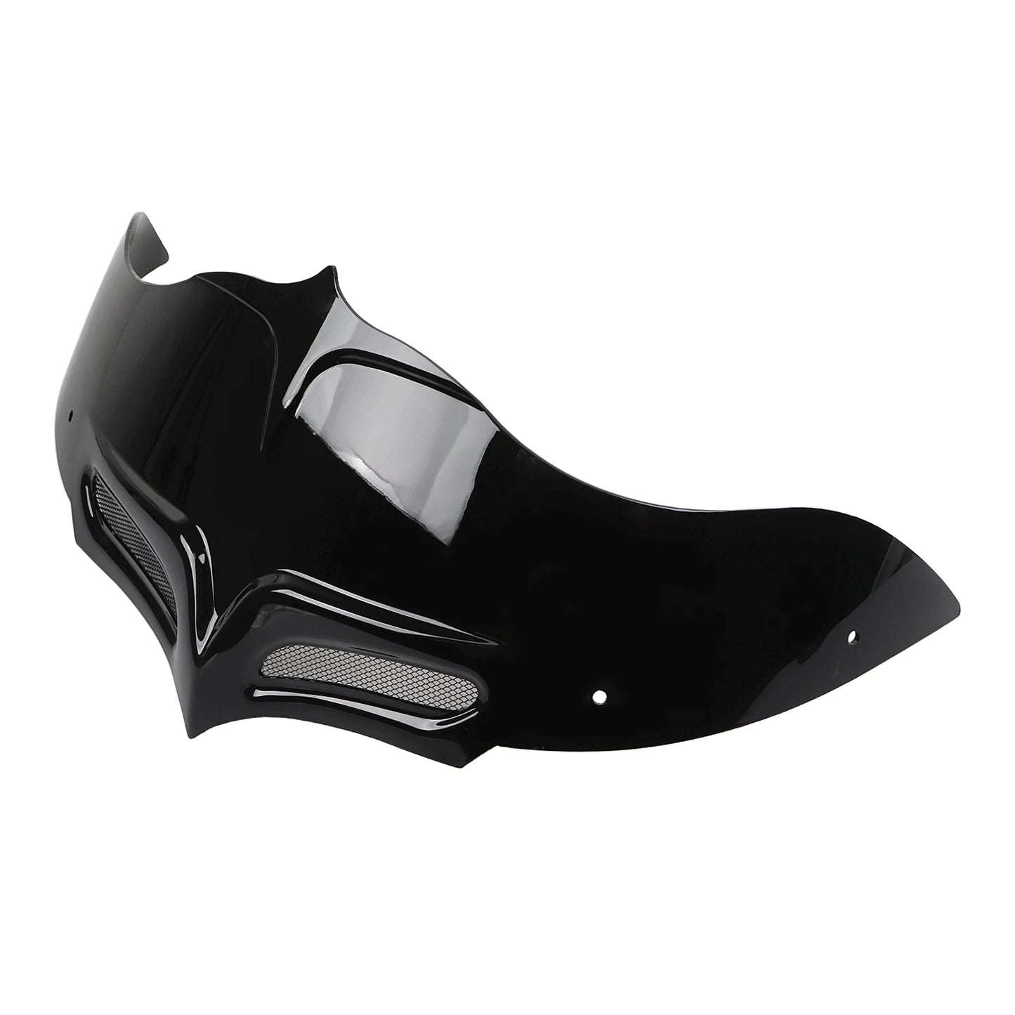 Gloss Black Wave Motorcycle Windshield Windscreen Fairing For Harley Road Glide 2015-2023 FLTRX FLTRXS FLTRU