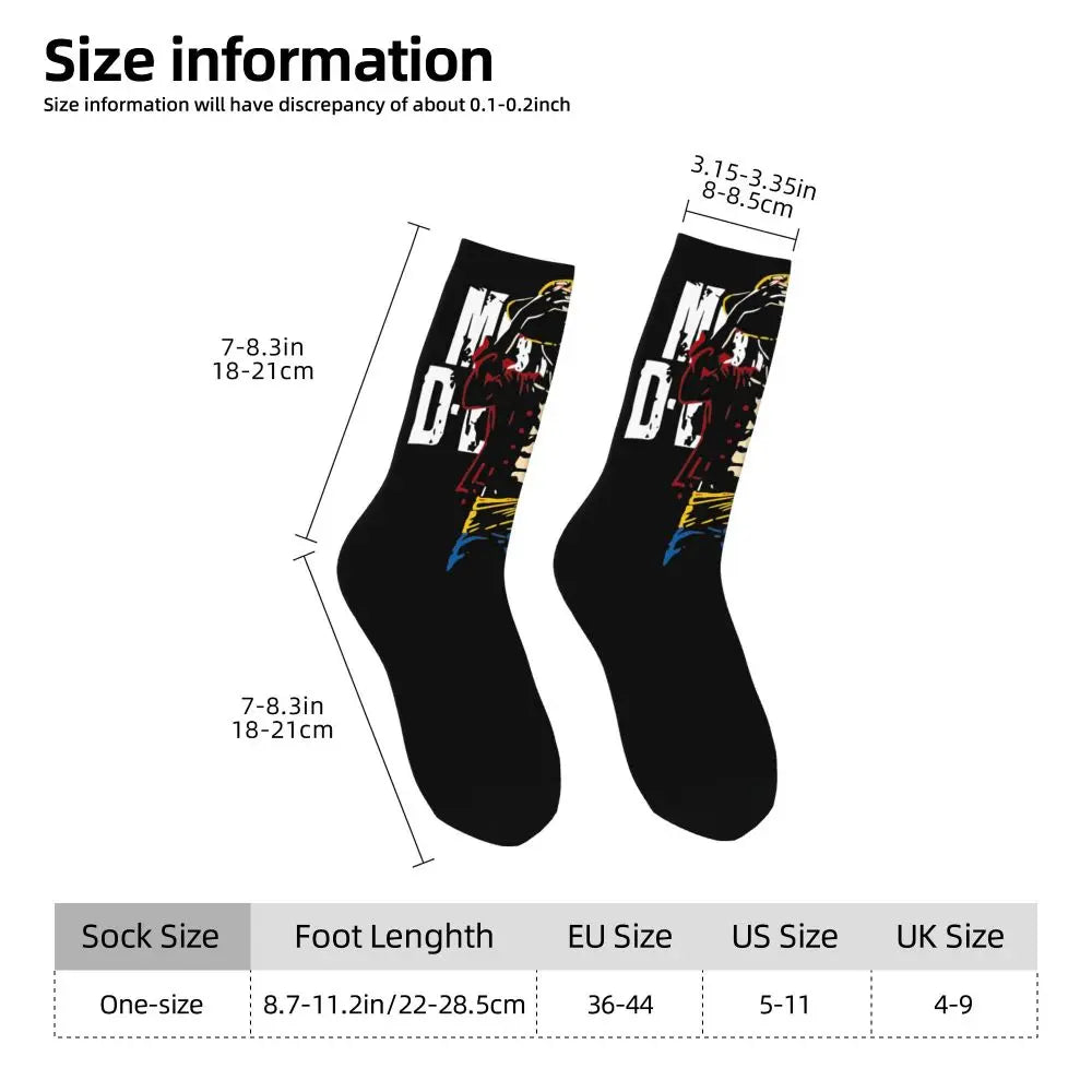 Fashion Men's Socks Harajuku Tony Tony Choppers Sock Luffys Zoros Trafalgar Law Anime Women's Socks Spring Summer Autumn Winter