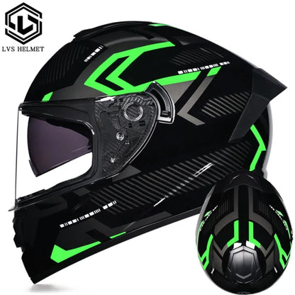 dual-lens Motocross helmet Professional racing dual lens safety helmet, off-road motorcycle full face protector, approved by DOT