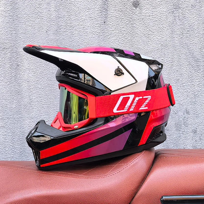 ORZ's new motorcycle off-road helmet, rally helmet, and mountain bike downhill helmet