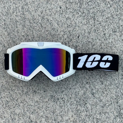100 Motorcycle Goggles For Men Motocross Sunglasses Safety Protective MX ATV Ski Helmet Goggles vintage Driving Glasses