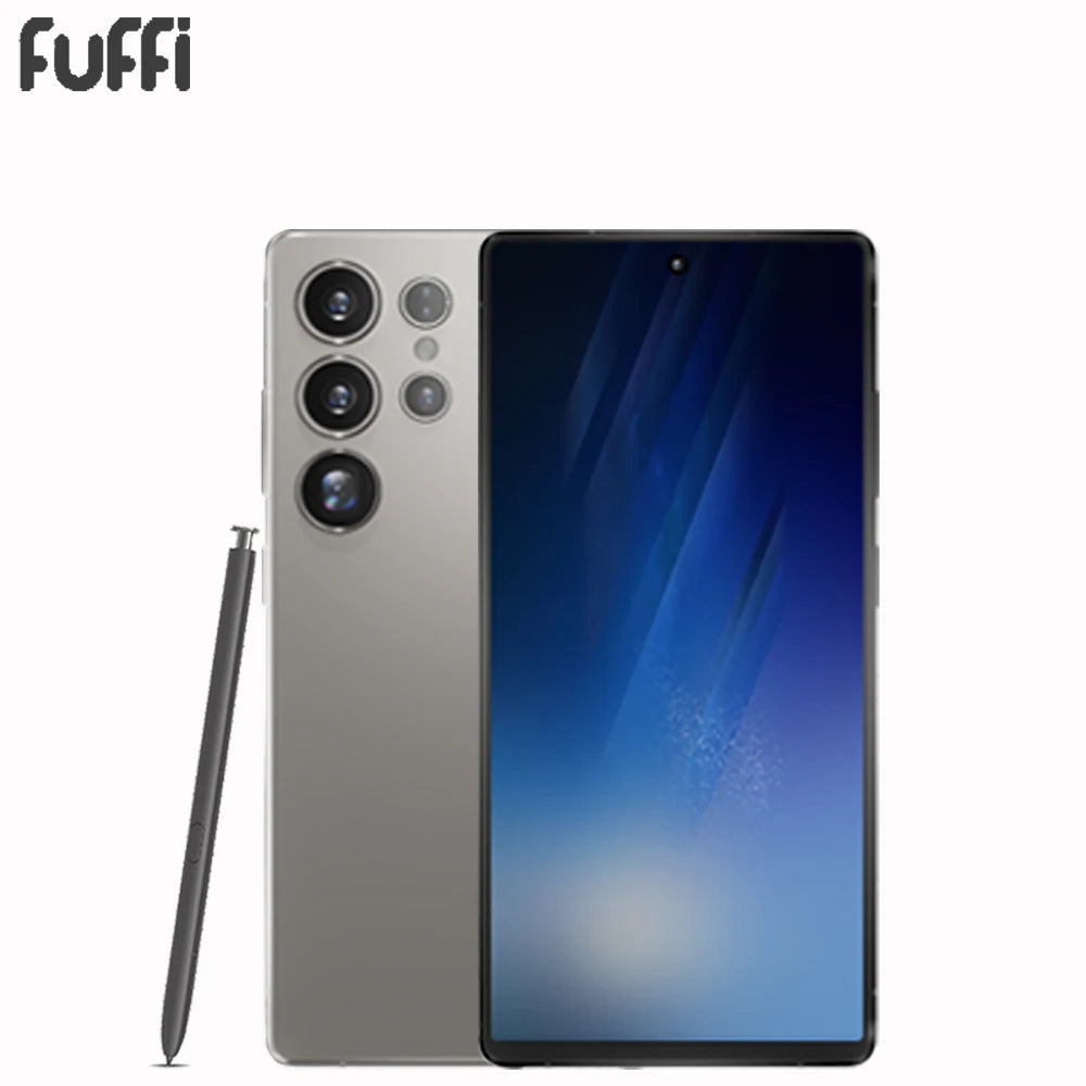 FUFFI Global Vision S26 Pro Smartphone Android 8GB RAM 512GB ROM 6.8 Inch Phone 1920x1080HD 24MP+48MP 5G Network Mobile Phones