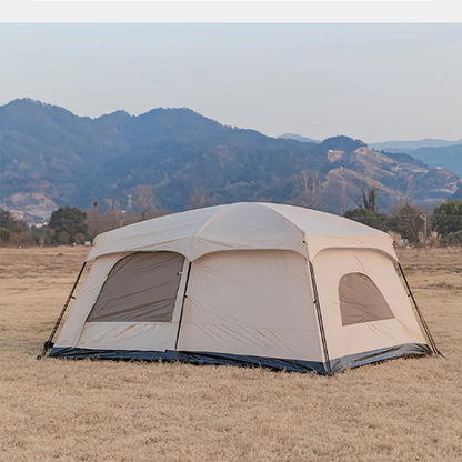 Sonuto Tent outdoor camping overnight two-bedroom portable thickened field awning camping equipment family gathering
