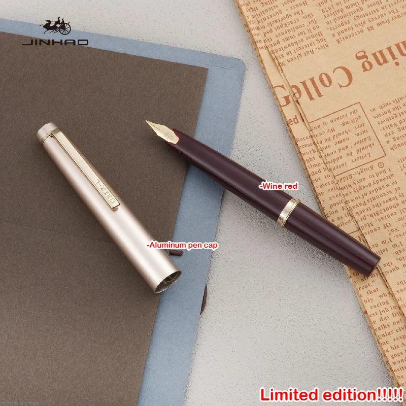 JINHAO 59 Fountain Pen Luxury Elegant Pens EF F Hooded Nib Fountain Pens Writing Stationery PK 80  School Office Supplies