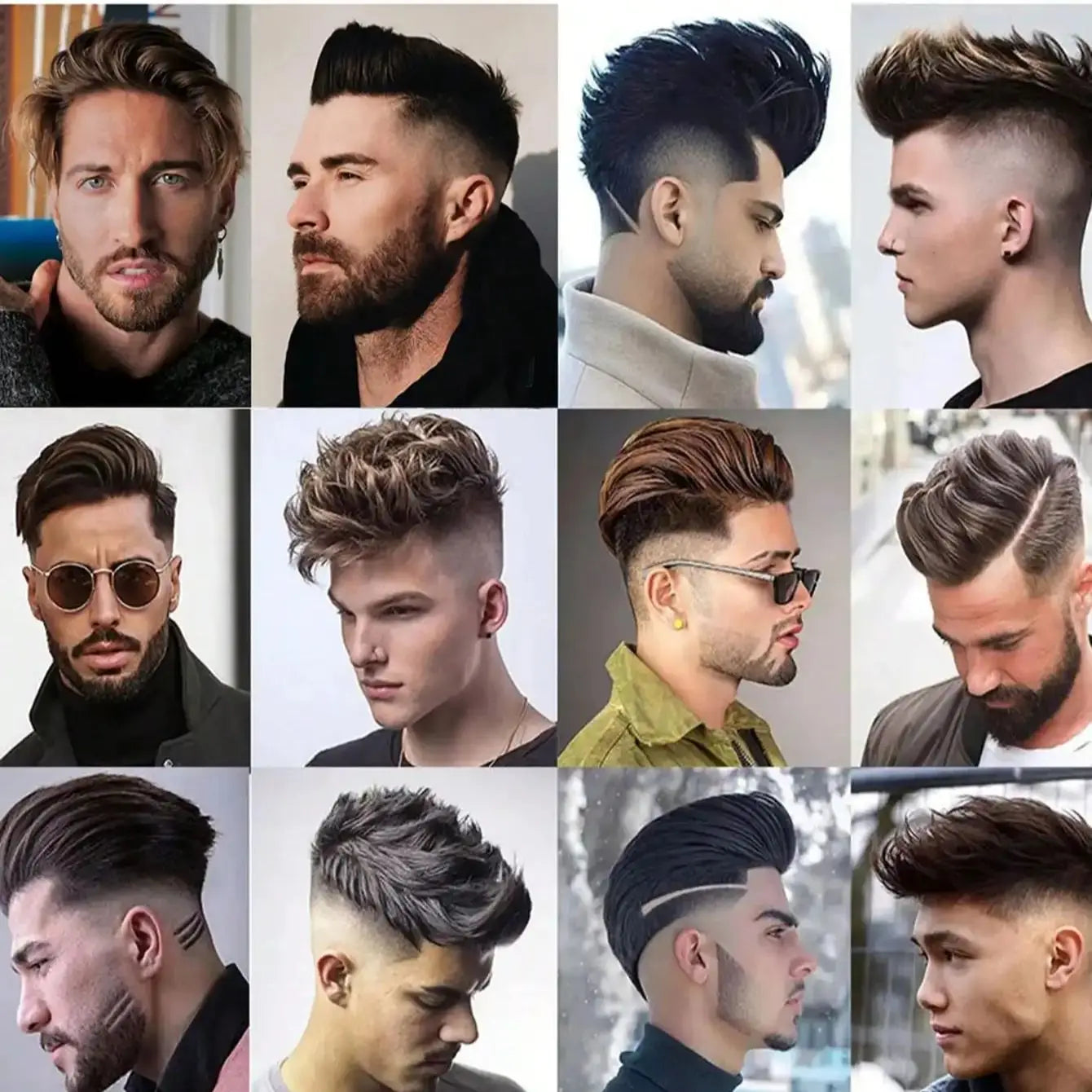 Single Knots Ultra-Thin Skin Toupee for Men Male Hair Prosthesis Premier Toupee Men's Wig 100% Human Hair Replacement System