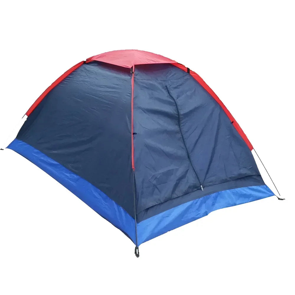 Outdoor Self-driving Travel Camping Tent  with Bag for Outdoor Camping Traveling for Summer Spring Autumn 3 Seasons 2 People