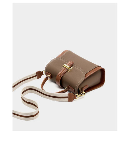 Luxury handbags female crossbody bags small square shoulder bag mom women bags new fashion 2025 genuine cowhide leather satchel