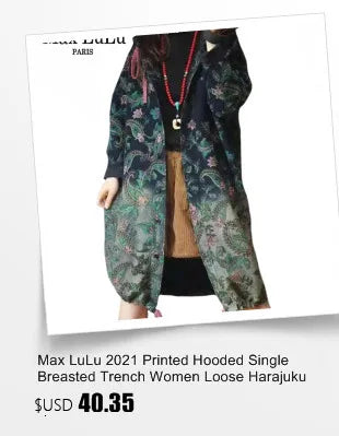 Amax luluE 2025 Fashion Korean Fall Ladies Loose Streetwear Womens Long Hooded Trench Coat Oversized Windbreaker Casual Clothes