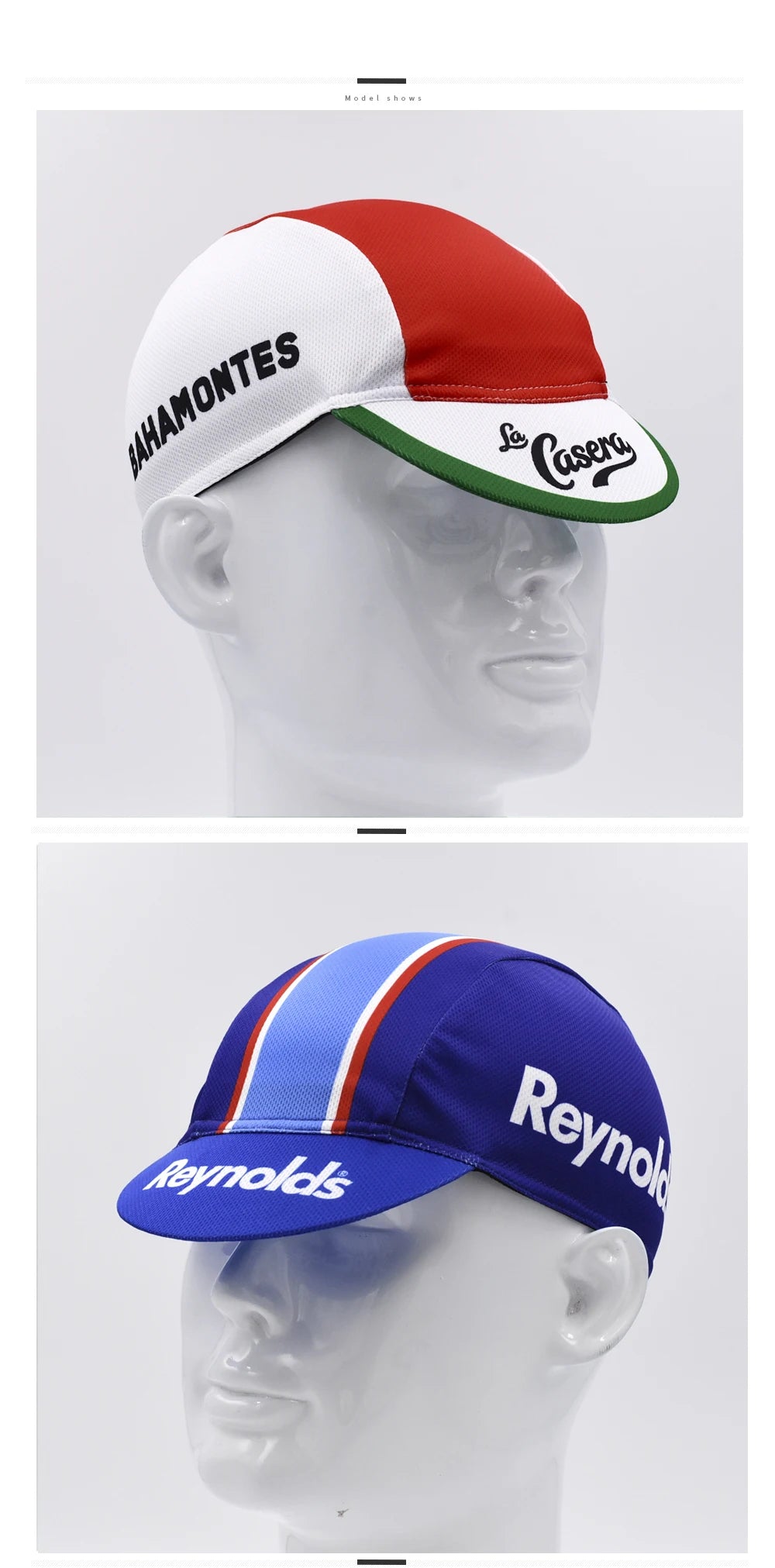 Retro Men's Summer Cycling Hat Classic Bike Mountain Racing Bicycle Hat