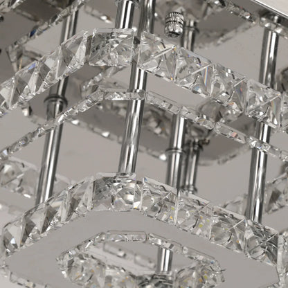 Crystal Ceiling Light Modern Crystal Led Chandelier Luxury Pendant Lighting  Home Decor Lamp Living Room Indoor Fixture Bedroom