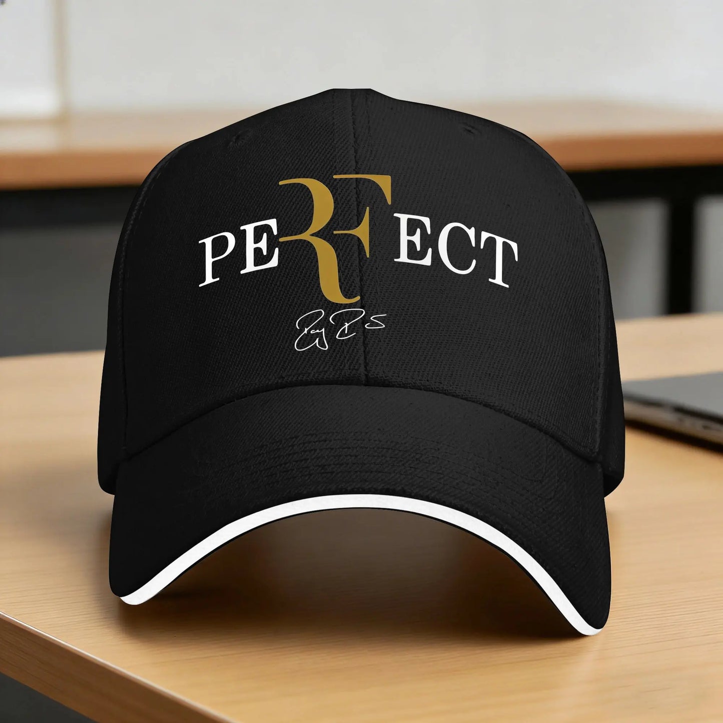 Spring Team Roger Federer Logo Baseball Cap  Kpop Rock Casual Custom DIY Sun Trucker Hat Unisex-Teens Sunscreen Snapback Cap