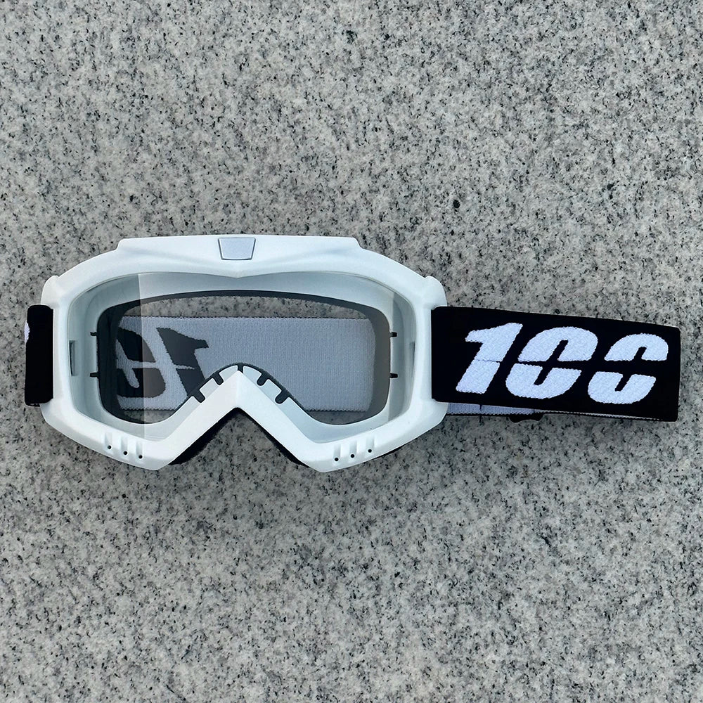 100 Motorcycle Goggles For Men Motocross Sunglasses Safety Protective MX ATV Ski Helmet Goggles vintage Driving Glasses