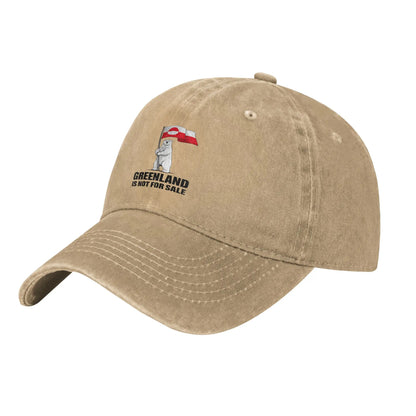 MAGA Make America Go Away  Men Women Baseball Caps Greenland Distressed Denim Caps Hat Classic Outdoor Summer Gift Headwear