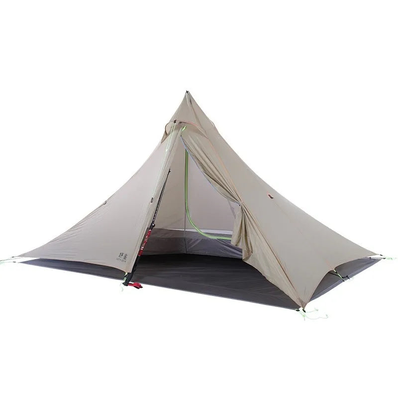 ASTA GEAR Fengyin2 Pyramid Tent Outdoor Ultralight 20D nylon Tent Camping Windproof Hiking Backpacking