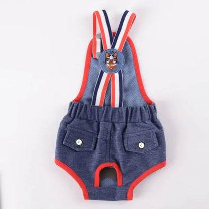 Washable Puppy Dog Diapers Female Pet Physiological Pants for Small Medium Dogs Chihuahua Pinscher Shorts Panties Cat Underpants