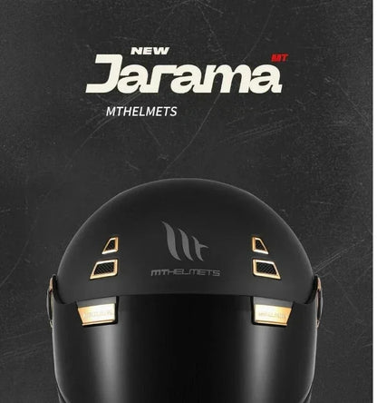 MT Jarama Retro Motorcycle Helmet DOT ECE Certification Full Face Racing Off Road Helmet Cascos Para Motos Capacete Casco Moto