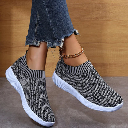 2022 Women Sneakers Fashion Socks Shoes Breathable Casual Sneaker Summer Vulcanized Shoes Women Trainers Tenis Feminino Flats