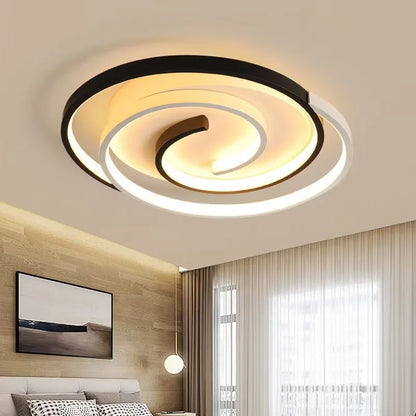 220V 230V Household LED Ceiling Lights Modern Living Room Bedroom Ceiling Light 40/50cm Simple Ceiling Lamp Low Floor Lighting