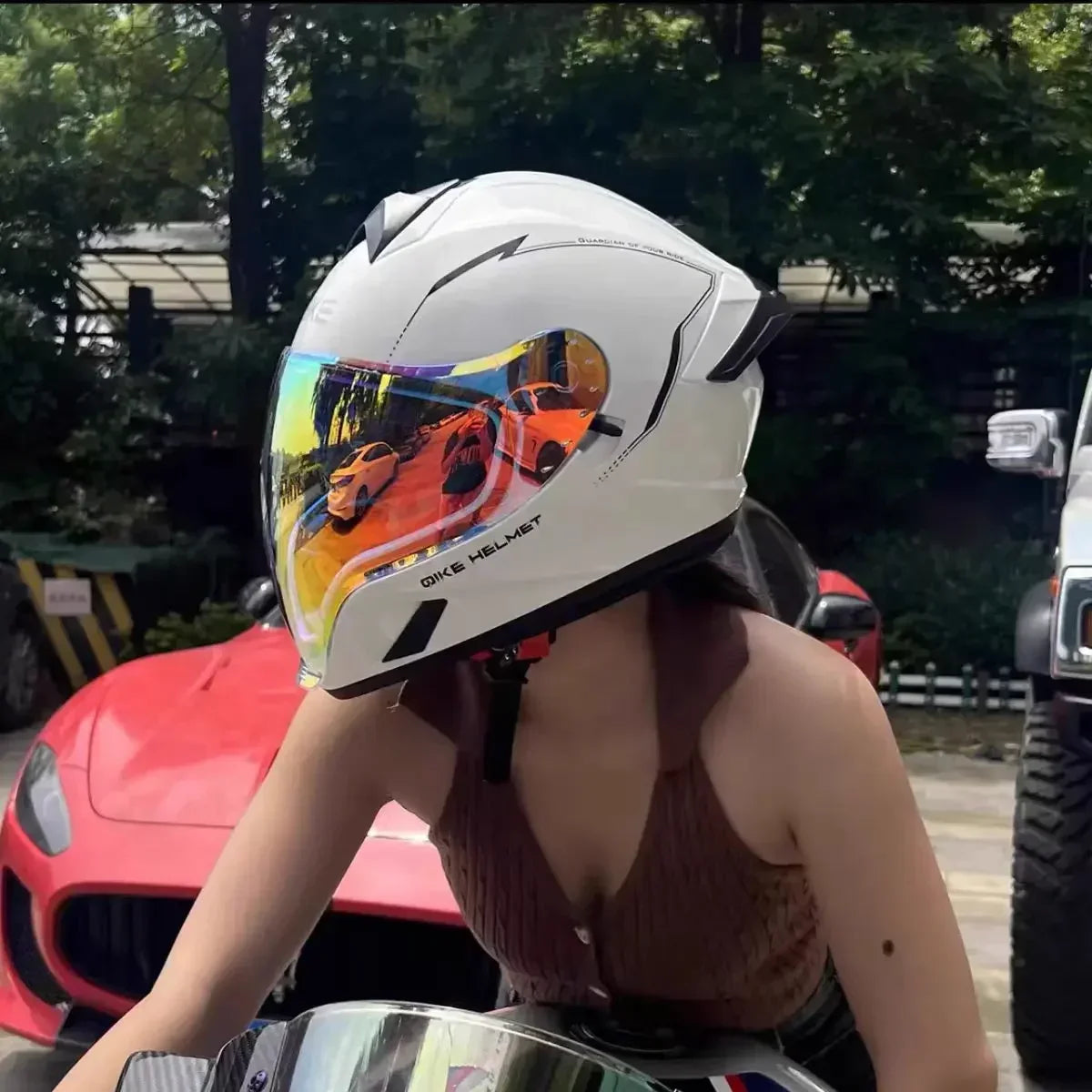 New Spider Motorcycle Helmet Full Face  Long Visor Racing Off-Road Helmet Double Lens Cascos Para Moto Capacete DOT Casco Moto