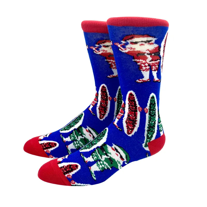 2023 New Anime Women Men Socks Long Socks Men‘s Knee-High Cosplay Sock Adult Personality Hip Hop Harajuku Long Funny Socks 36-45