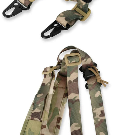 Tactical Rifle Strap 2 Point Sling Shotgun Belt Quick Adjustable Gun Sling Padded Shooting Shoulder Straps Hunting Accessories