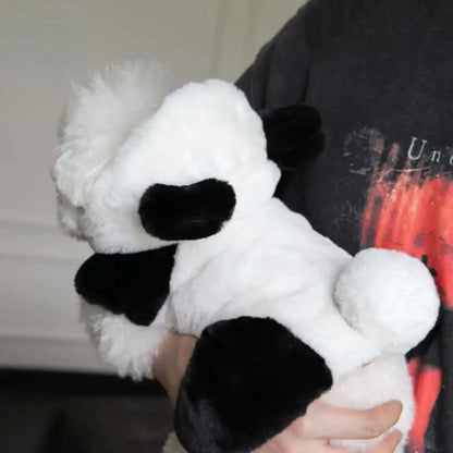 Autumn Winter Pet Plush Coat Dog Clothing Panda Costume Four Legged Cape Plush Warm Cat And Dog Clothing Puppy Clothes Dog Coat