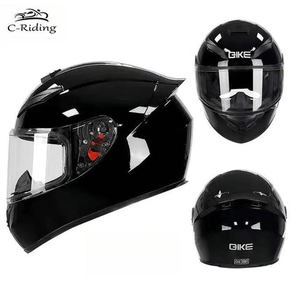 Adult Helmets For Motorcycle Full Face Helmet HD Visors Capacete De Moto Capacetes DOT Approved