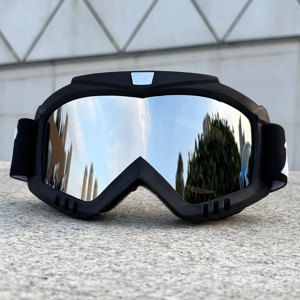 100 Motorcycle Goggles For Men Motocross Sunglasses Safety Protective MX ATV Ski Helmet Goggles vintage Driving Glasses
