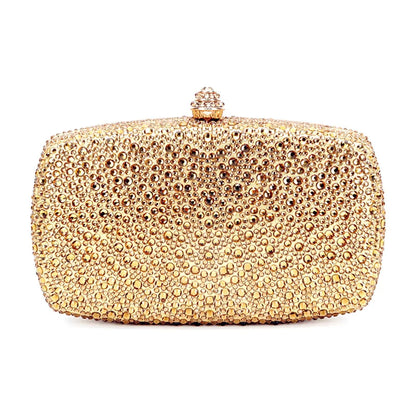 Evening Clutch Bags Green Bridal Clutches Bags Crystal Bridal Stones Purse Lady  Party Wedding Rhinestone Women Shoulder Handbag