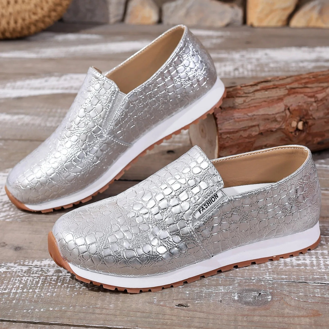 2025 New Women Sneakers Trend Designer Fashion Shoes for Women Gold Silver Sequin Causal Sneakers Women Walking Platform Shoes