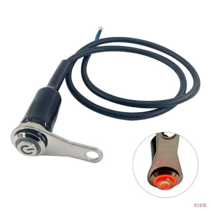 K1KE Durable CNCStart Engine On Off Self-lock Switch Button Motorbike Dirt Bike